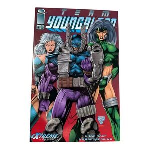 Image Comics Team‎ Youngblood Comic Book December 1994 Rob Liefeld